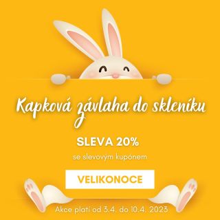 Sleva 20% na všechny sestavy kapkové závlahy do skleníku. Stačí zadat kód VELIKONOCE v nákupním košíku....